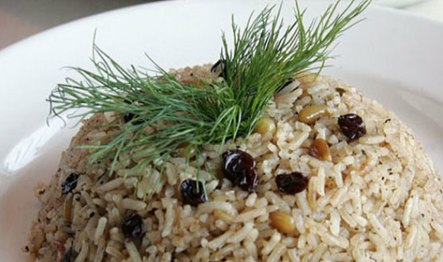 Fıstıklı Pilav