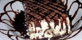 Çikolata kaplı tiramisu